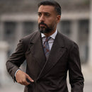 Cortina - Silk Jacquard Tie - Copper