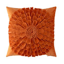 Handmade flower cushion cover set living room floral pillows