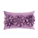 Handmade flower cushion cover set living room floral pillows