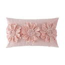 Handmade flower cushion cover set living room floral pillows