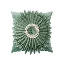 Handmade flower cushion cover set living room floral pillows