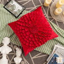 Handmade flower cushion cover set living room floral pillows