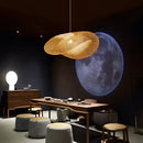DecorBites™ Bamboo Wave Pendant Lights - Handmade Rattan Shade for Indoor House Lighting