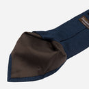 Marino - Navy Blue Silk Grenadine Tie
