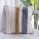 Handmade moroccan geometric pillow cover cream living room decor