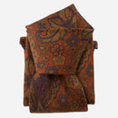 Trevi - Printed Madder Silk Tie - Ginger