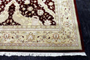 Hand-Knotted Pak-Ziegler Wool Rug – 8'7" x 11'7" – Traditional Design, Warm Earth Tones
