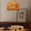 Handmade rattan bamboo pendant lamp for living room lighting