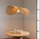 Handmade rattan rope vertigo pendant lamp for dining room
