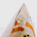 Handmade Velvet Lumbar Pillow with Yellow and Black Cheetah Design - High-Quality 16x24 Inch Decorative Accent with Premium Down Feather Insert for Sofas, Couches, and Interior Design