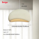 Handmade wabi sabi off white pendant lamp dining room lighting