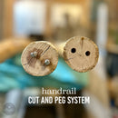 Driftwood Handrail 8-13 FT Stair Rail