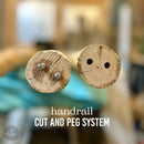 Driftwood Handrail 8-13 FT Stair Rail