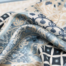 Napoli - Silk Neckerchief - Dusty Blue