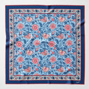 Carrara - Silk Neckerchief - Blue & Pink