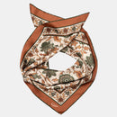 Carrara - Silk Neckerchief - Terracotta