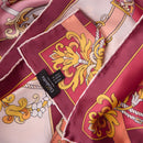 Moment in Time - Silk Foulard - Magenta