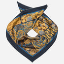 Napoli - Silk Neckerchief - Yellow & Blue