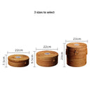 Handwoven rattan storage box with white inset kitchen basket