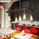 Hanging Ceiling Light 4/5-Light Rectangle