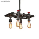 Hanging Ceiling Light 4/5-Light Rectangle