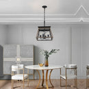 Hanging Lights for Kitchen Island in Rustic Iron Finish
