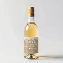 Happily Ever After Mini Wine Label
