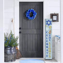 Happy Hanukkah Porch Leaner Welcome Sign
