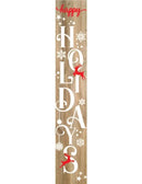Happy Holidays Porch Sign