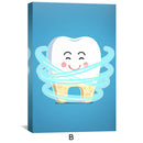 Happy Teeth Canvas