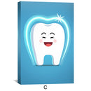 Happy Teeth Canvas