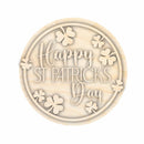 Unfinished Wood Happy St. Patrick's Day Door Sign Kit | Wood Craft Cutouts | 1/4" Thick |