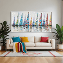 Harbor of Hues Canvas