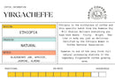 Yirgacheffe Ethiopian Coffee | Multiple Grinds & Sizes | Hardy Coffee Co