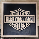 Harley Davidson Wood Sign
