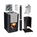 Harvia Pro 20 WH Wood Burning Sauna Stove Package 24kW [PRO20-PKG-SS/BK-WH] (SAK37165)