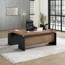 Harwood · Small L-Shaped Executive Desk