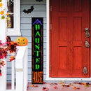 Haunted House Halloween Porch Sign