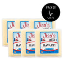 Havarti Cheese Block | Pack of 6 | 8 oz | Jisa's Farmstead Cheese