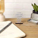Have courage things will work out - Mini Sculpture