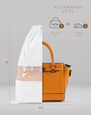 3 Small Organic Cotton Dust Bags