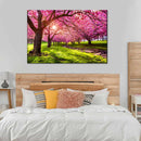 Cherry Blossom Garden Wall Art