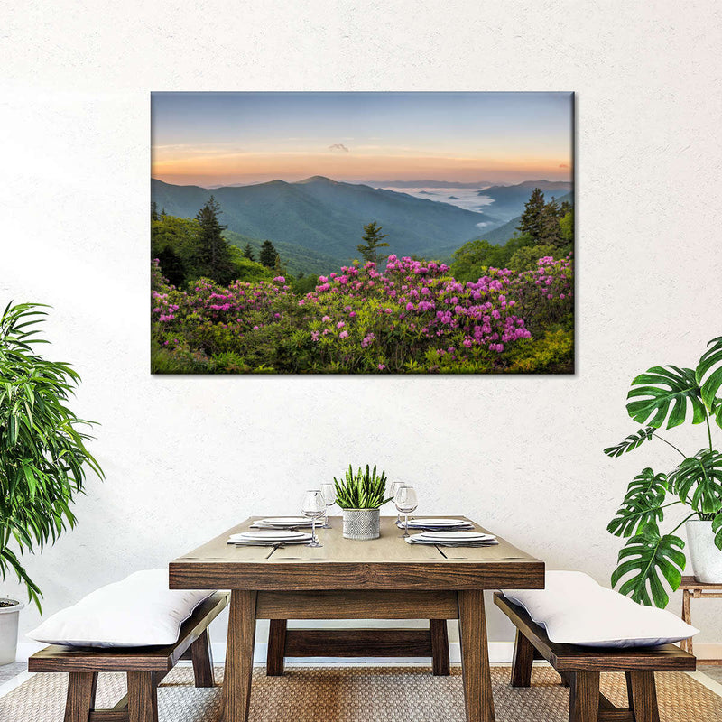 Blue Ridge Mountains View Wall Art