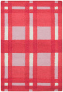 Gilbertown Modern Red Area Rug