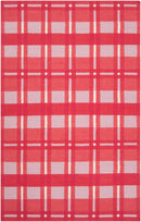 Gilbertown Modern Red Area Rug