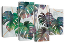 Monstera Leaves Wall Art