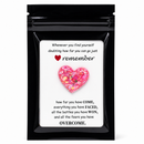 Remember Heart Charm | Multiple Color Options | Color Crete Creations