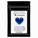 Remember Heart Charm | Multiple Color Options | Color Crete Creations