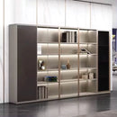 Langford · Office Shelves w/ Lighting & Wardrobe Storage