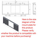 Heavy-Duty 1/2 Yard Cement And Concrete Bucket Skid Steer Attachment (SAK49063)